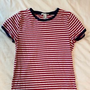 Simple stripped tee!!